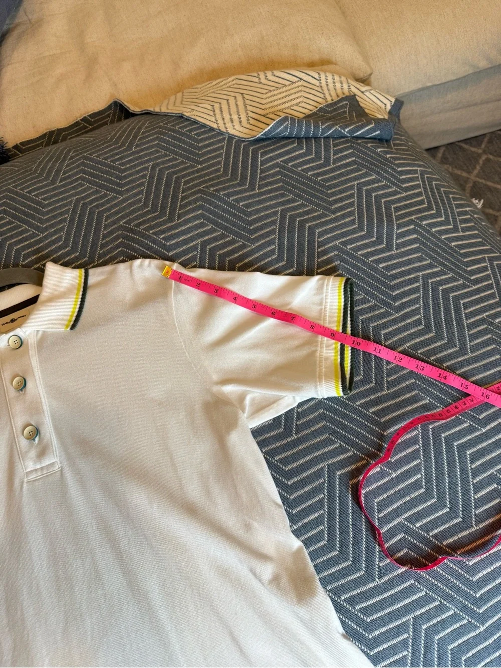 Women’s Tory Sport, Tory Burch white polo, golf shirt, XS